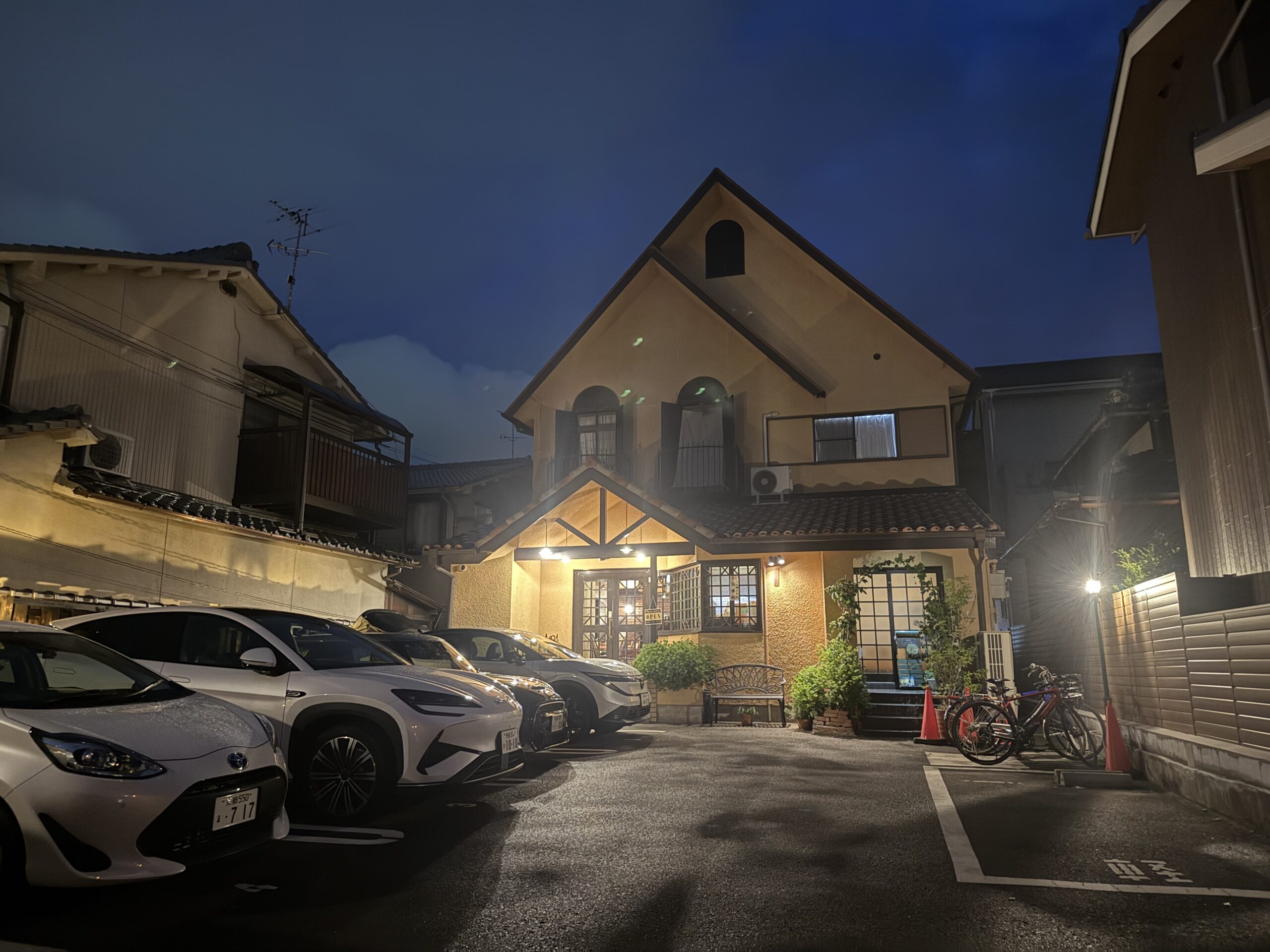 京都の洋食店 人参の外観